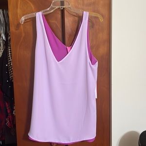Reversible, light weight Purple/lavender Lilly Pulitzer Tank Top